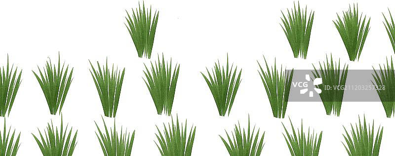 小清新风格插秧图片素材