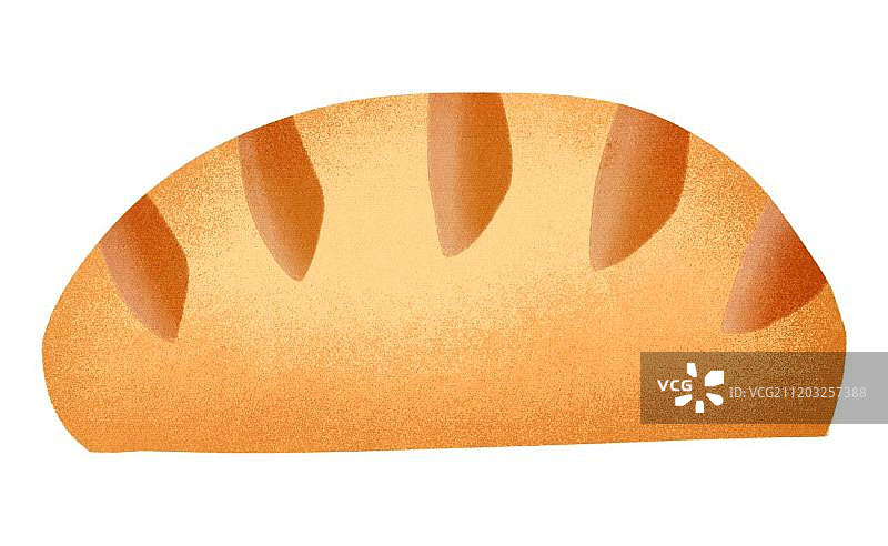 小清新风格面包图片素材