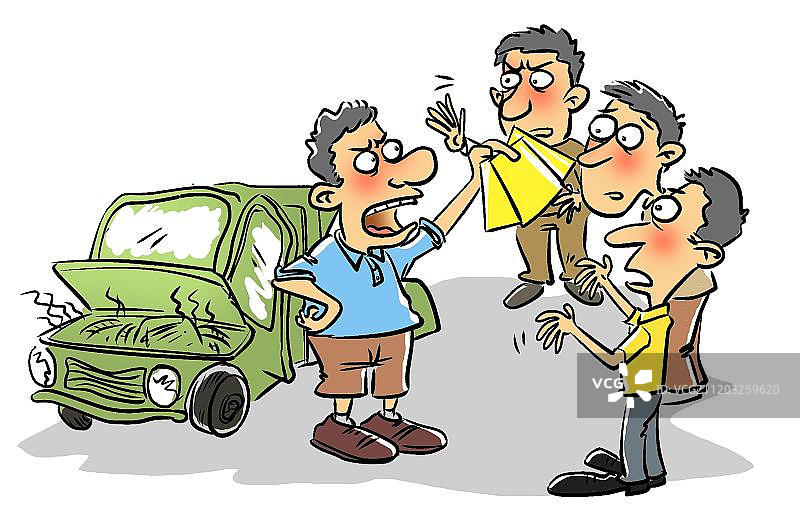 汽车故障该找谁图片素材