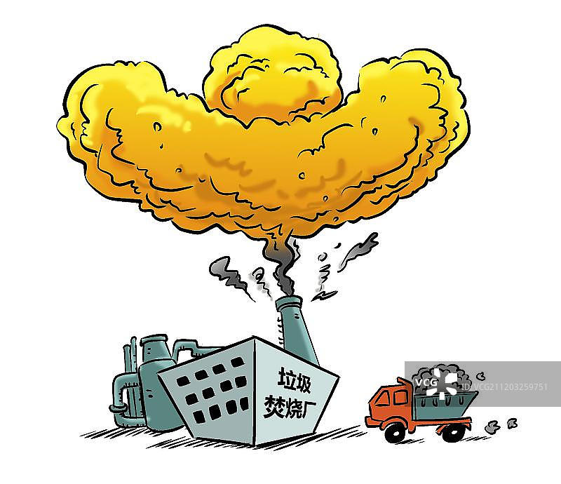 垃圾场产生的财富图片素材