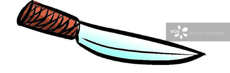 一把匕首图片素材