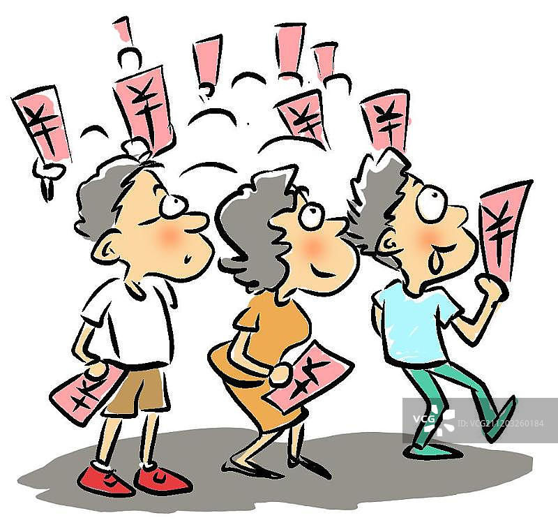 排队购物图片素材