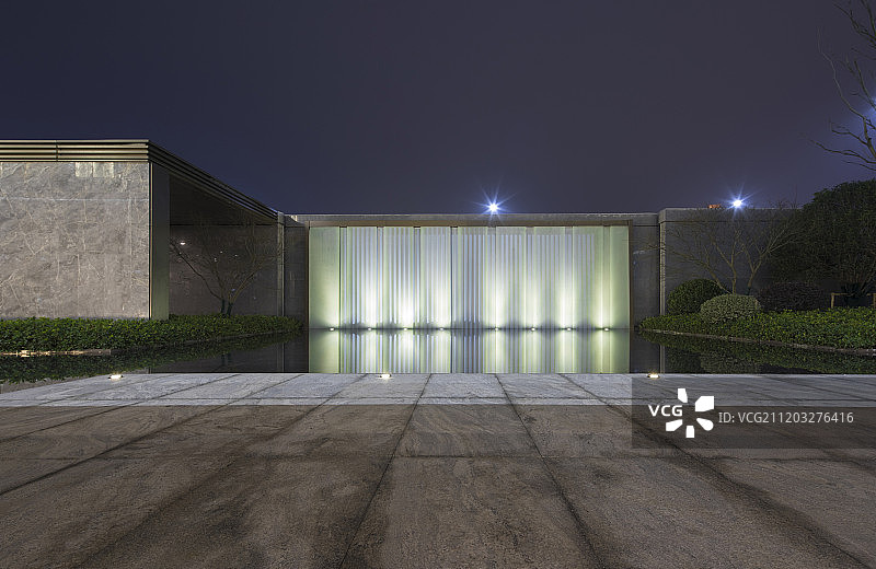 地面和现代建筑门厅图片素材