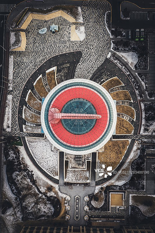 哈尔滨万达城冰壶广场图片素材