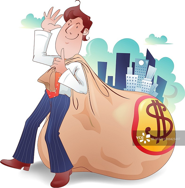 商务概念矢量插画图片素材