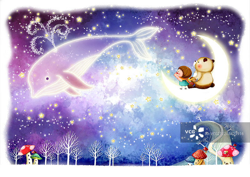 童话插画图片素材