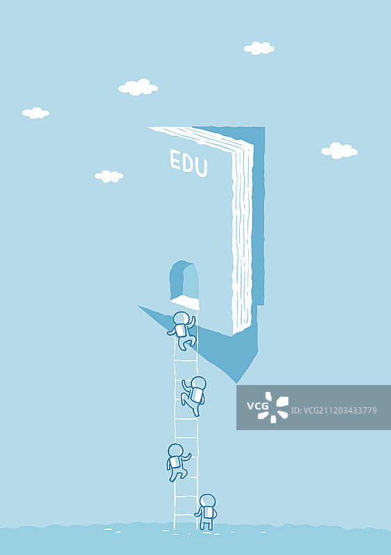 教育概念矢量插图图片素材