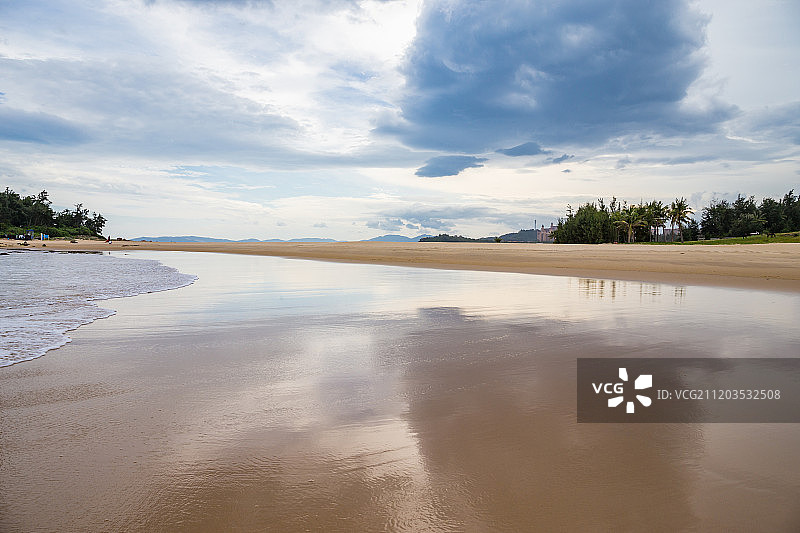 海南清水湾沙滩图片素材