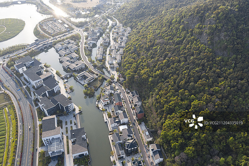 杭州湘湖金融小镇图片素材