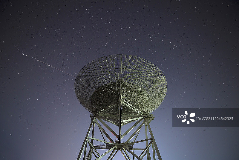 北京天文台的星空图片素材