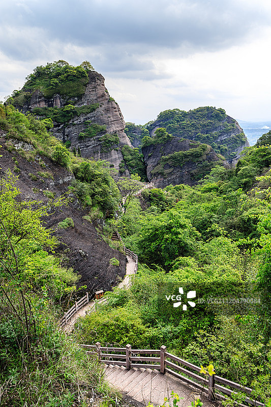 福建连城冠豸山图片素材