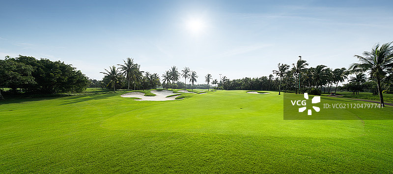 高尔夫球场图片素材