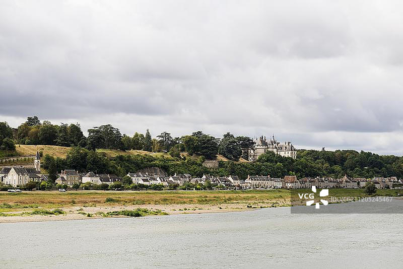 肖蒙城堡，法国卢瓦尔-谢尔省肖蒙图片素材