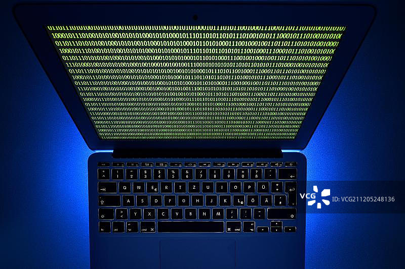 网络犯罪符号图片、计算机犯罪、数据保护，德国巴登-符腾堡图片素材