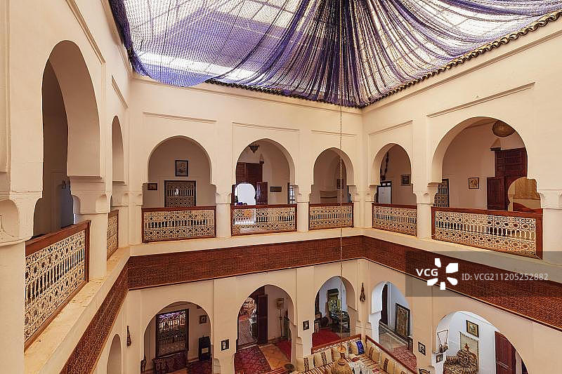 提富尔图特城堡，近瓦尔扎扎特，摩洛哥，非洲图片素材