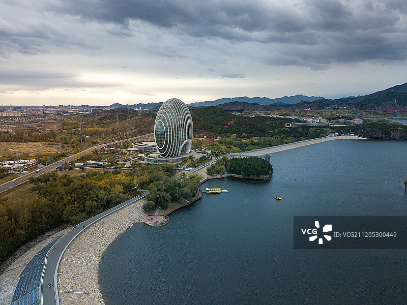 北京怀柔地标建筑图片素材