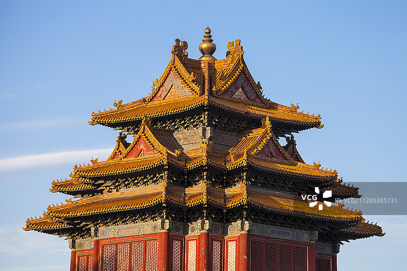 北京故宫角楼图片素材