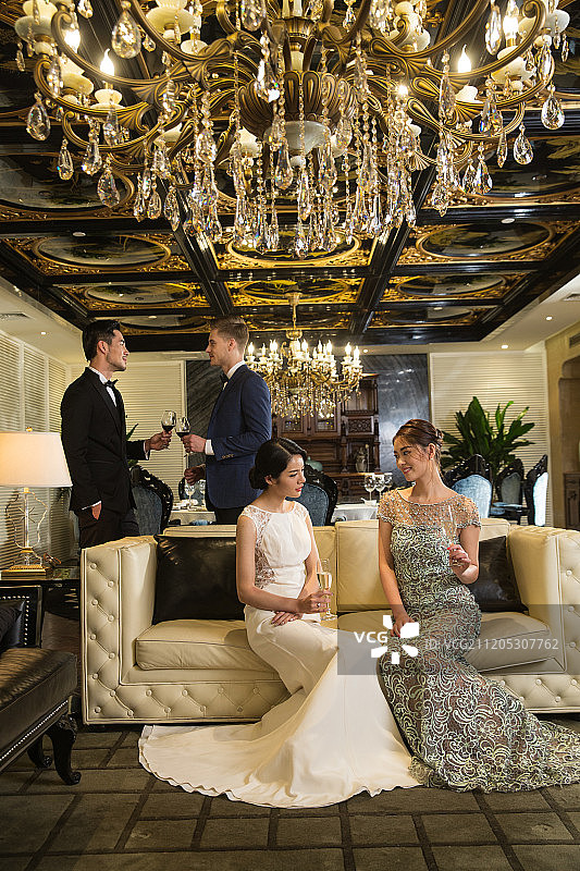 商务人士聚会图片素材