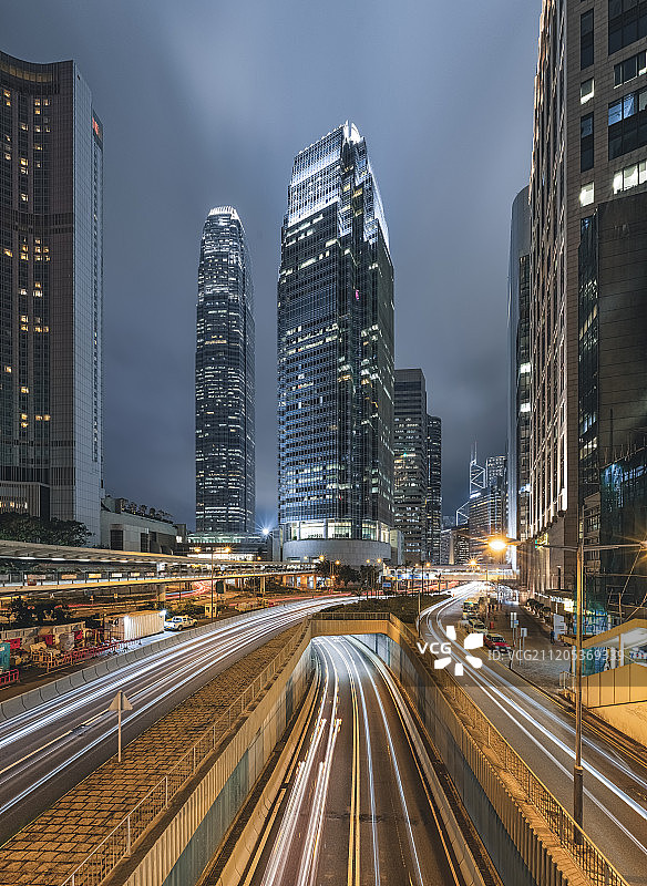 中环之夜图片素材