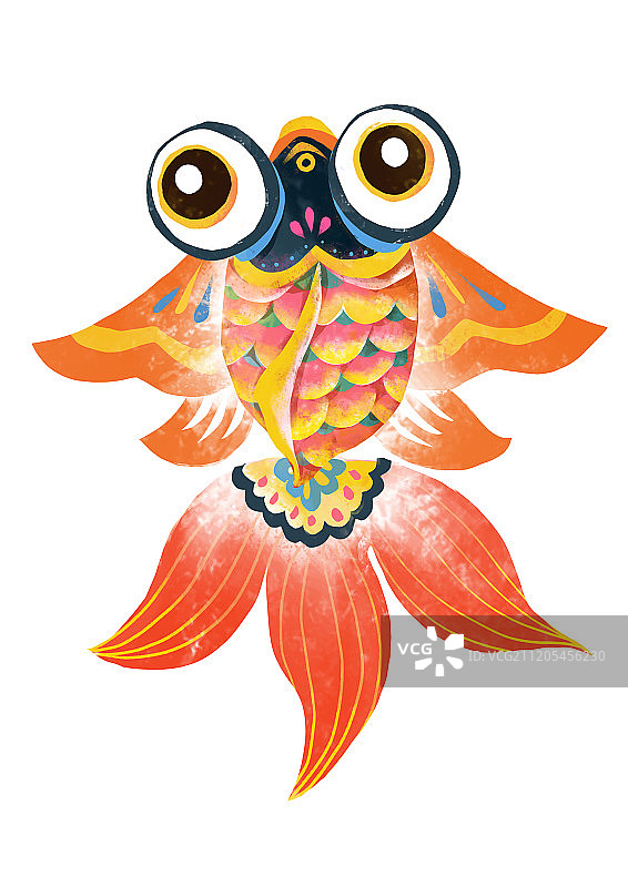 金鱼风筝图片素材