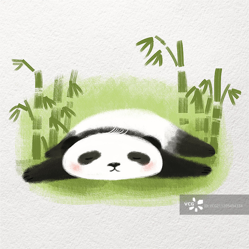 夏日趴趴熊图片素材