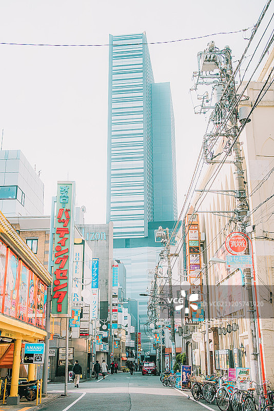东京新宿歌舞伎汀图片素材