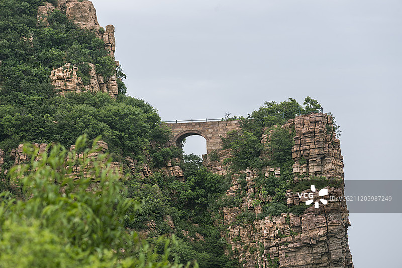 河北省石家庄赞皇县棋盘山风景区图片素材