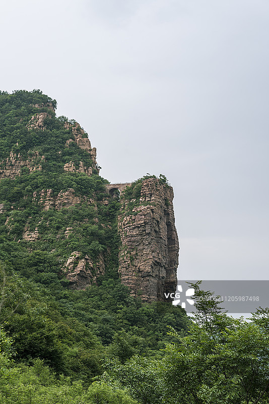 河北省石家庄赞皇县棋盘山风景区图片素材
