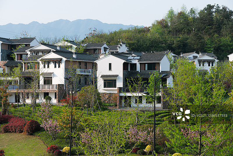 浙江杭州乡村风光图片素材