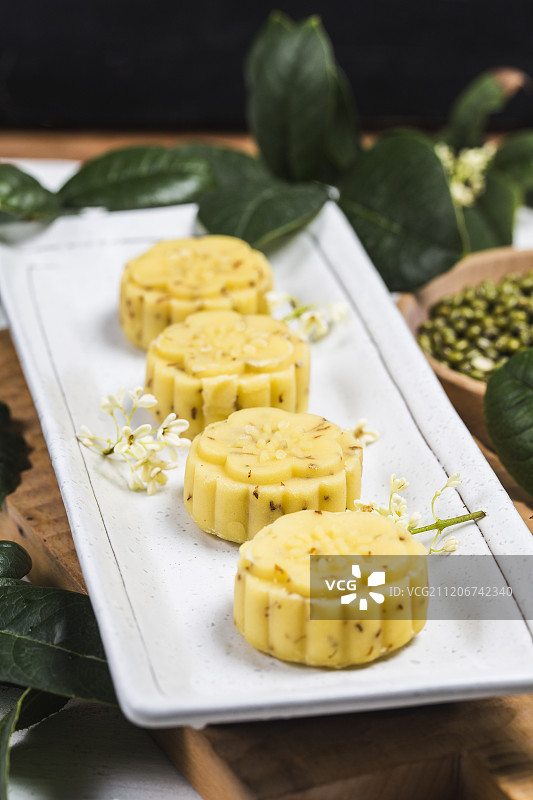 桂花糕图片素材