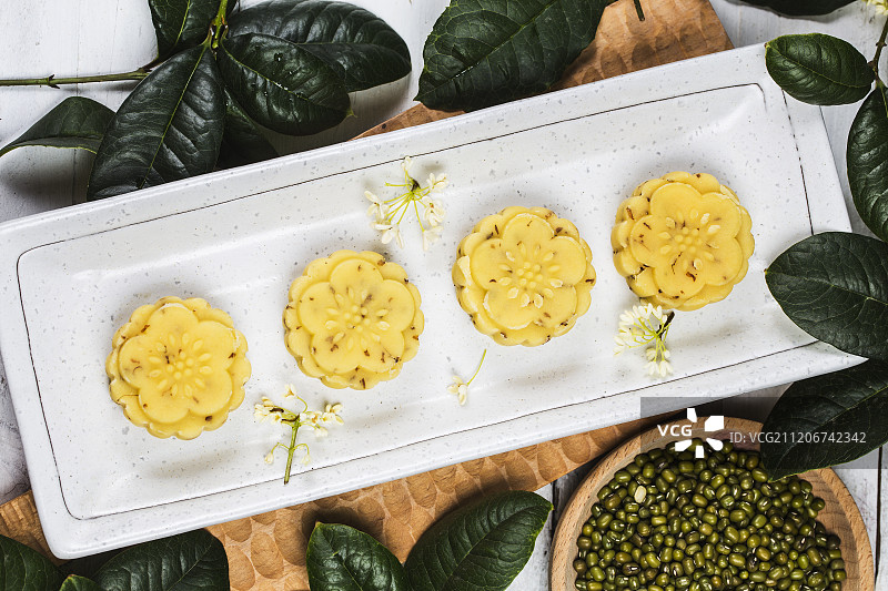 桂花糕图片素材