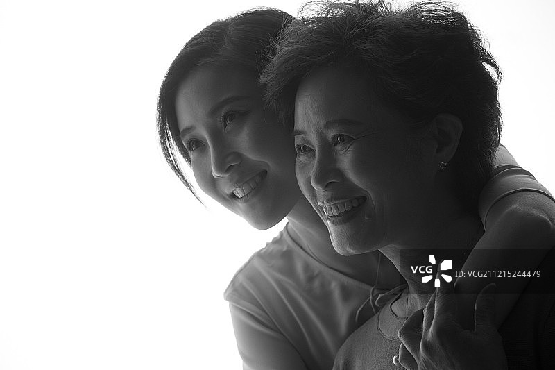 幸福母女图片素材