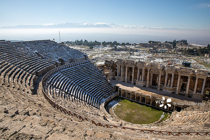 希拉波里斯古城遗迹图片素材