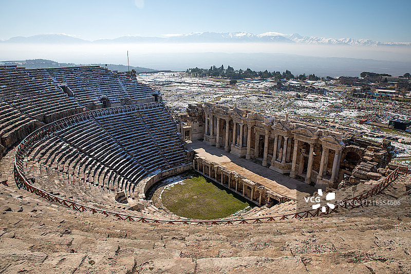 希拉波里斯古城遗迹图片素材
