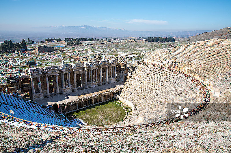 希拉波里斯古城遗迹图片素材