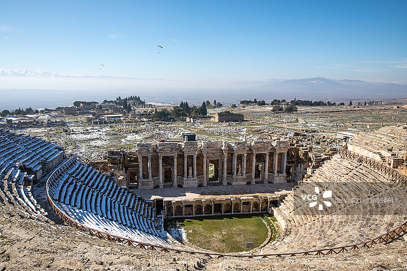 希拉波里斯古城遗迹图片素材