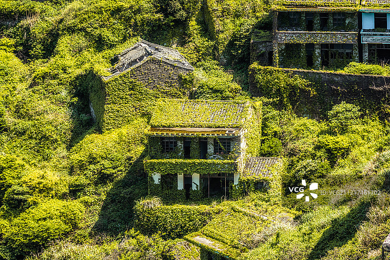 浙江嵊山无人村图片素材