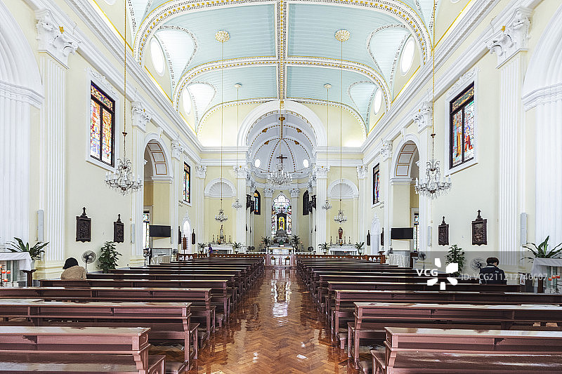 澳门圣老楞佐堂图片素材