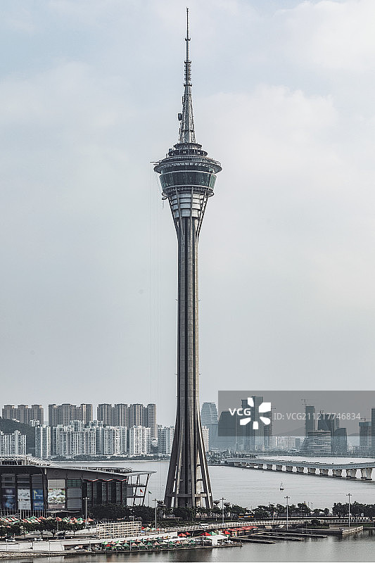 澳门旅游塔图片素材
