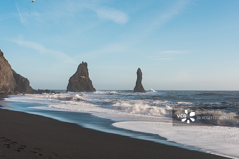 冰岛海岸风光图片素材