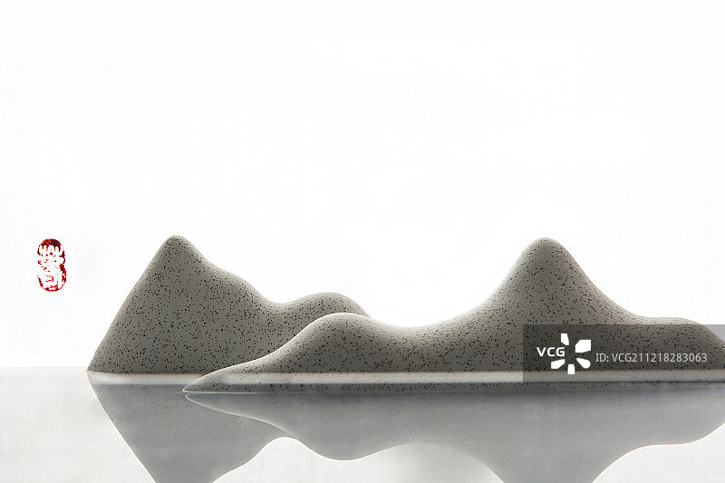 假山和水静物图片素材