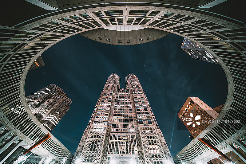 东京夜景图片素材