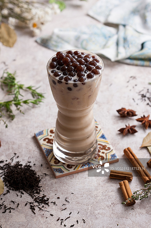 木薯奶茶图片素材