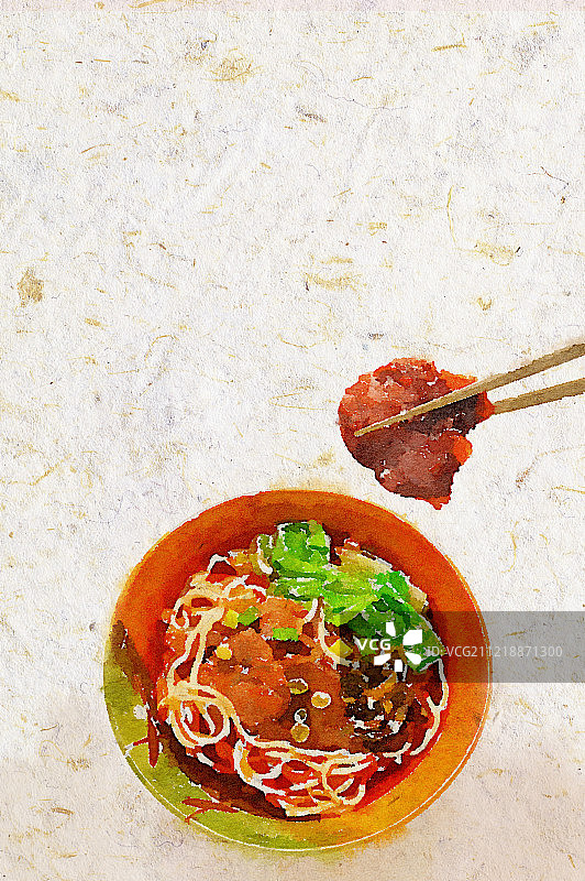 牛肉面图片素材