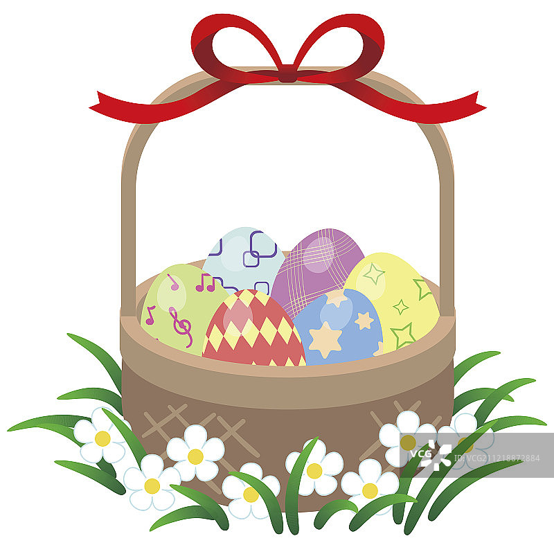 复活节彩蛋复活节图片素材