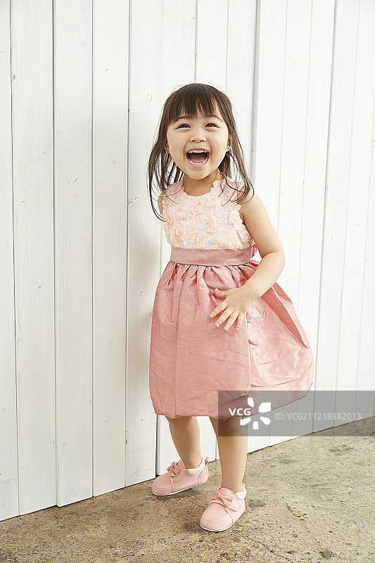 日本儿童影棚照图片素材