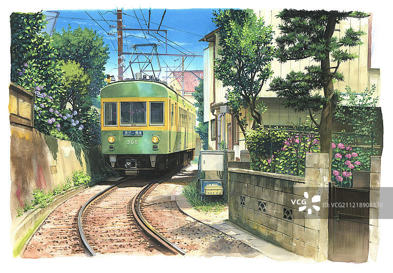 日本插画图片素材