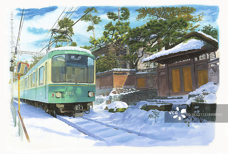 日本插画图片素材