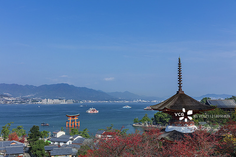 日本广岛县图片素材