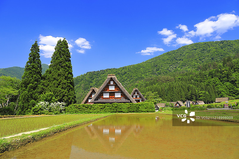 日本岐阜县图片素材